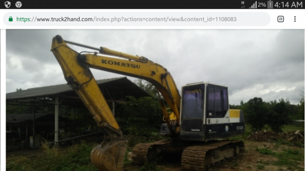 ขายถูก pc100-5 +สิบล้อ 088-5760430