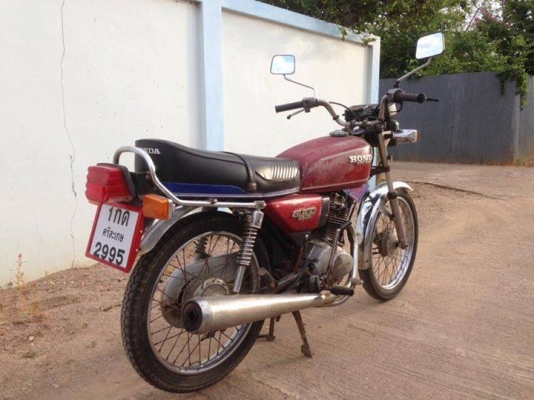 ขายรถHonda GL100D น่าสะสม มีทะเบียนเอกสารพร้อมโอน