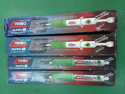 ขายโช้คอัพกึ่งแก็สปรับ 8 ระดับ แคมโบ้ ใส่รถVigo prerunner หรือ 4WD