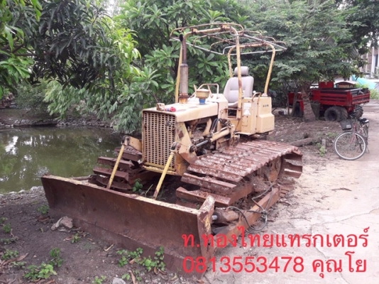 รถดันดิน Komatsu D20 เครื่องปั๊มแรงดี ตรวจเช็คเครื่องยนต์ให้ เปลี่ยนถ่ายน้ำมันเครื่อง และเปลี่ยนกรอง สนใจติดต่อ 0813553478คุณโย