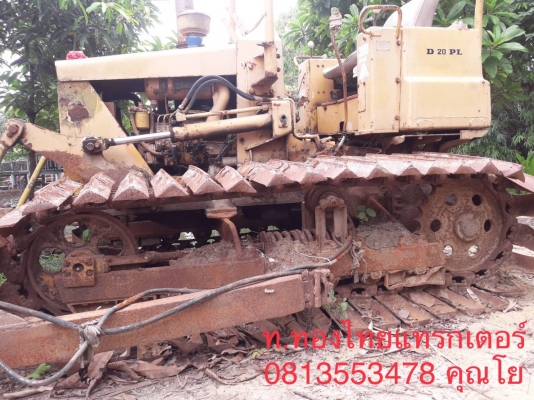 รถดันดิน Komatsu D20 เครื่องปั๊มแรงดี ตรวจเช็คเครื่องยนต์ให้ เปลี่ยนถ่ายน้ำมันเครื่อง และเปลี่ยนกรอง สนใจติดต่อ 0813553478คุณโย