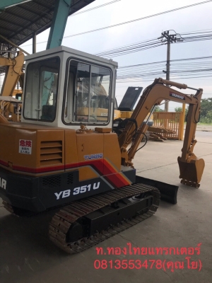 Yanmar YB351 รถเก่านอก รถสวยเก็บสีแล้ว สภาพเครื่องปั๊มเดิมๆ แห้งสวย ไม่มีรั่ว ไม่มีซึม สนใจติดต่อ 08