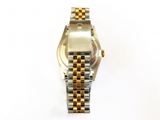(ปิดการขาย) Rolex Datejust 36mm. IVORY Roman Dial Model: 16233 Serial/Year: 1989-1990