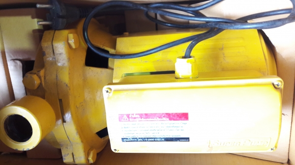 ขาย !! ปั้มน้ำหอยโข่ง.มิตซู.ขนาด1แรง220v.ท่อ1" สภาพพร้อมใช้งาน