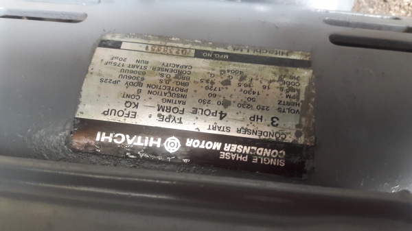 ขาย !! มอเตอร์.ฮิตาชิ.ขนาด3แรง220v.พร้อมใช้งาน ขาย !! มอเตอร์.ฮิตาชิ.ขนาด3แรง220v.พร้อมใช้งาน