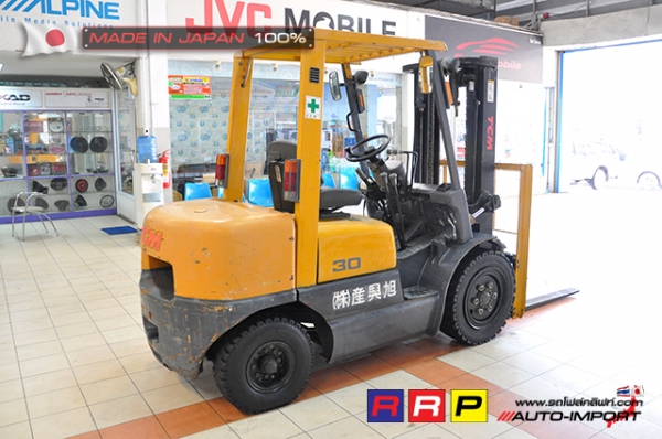 ขายรถโฟล์คลิฟท์มือสอง TCM รุ่น FD30Z5-32L77082 นำเข้าจากประเทศญี่ปุ่น 100\% ไม่เคยใช้งานในไทย ขายรถโฟล์คลิฟท์มือสอง TCM รุ่น FD30Z5-32L77082 นำเข้าจากประเทศญี่ปุ่น 100\% ไม่เคยใช้งานในไทย