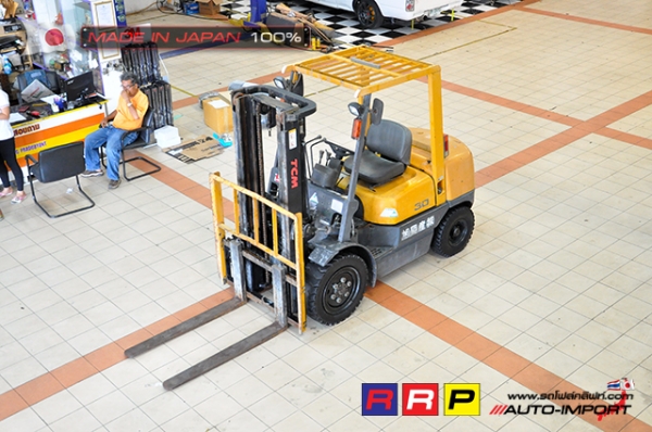 ขายรถโฟล์คลิฟท์มือสอง TCM รุ่น FD30Z5-32L77082 นำเข้าจากประเทศญี่ปุ่น 100\% ไม่เคยใช้งานในไทย ขายรถโฟล์คลิฟท์มือสอง TCM รุ่น FD30Z5-32L77082 นำเข้าจากประเทศญี่ปุ่น 100\% ไม่เคยใช้งานในไทย