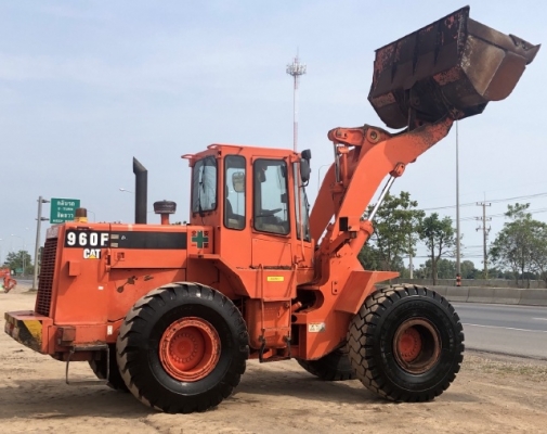 ขายรถตักล้อยาง CAT 960F นำเข้าเองจากญี่ปุ่น สภาพสวยพร้อมใช้