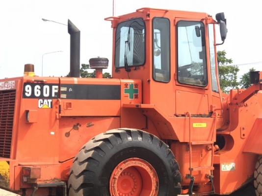 ขายรถตักล้อยาง CAT 960F นำเข้าเองจากญี่ปุ่น สภาพสวยพร้อมใช้
