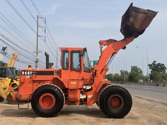 ขายรถตักล้อยาง CAT 960F นำเข้าเองจากญี่ปุ่น สภาพสวยพร้อมใช้