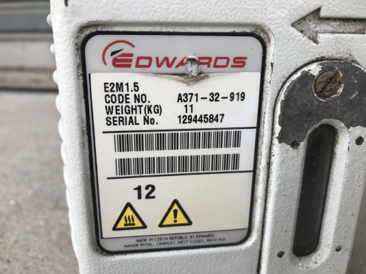 ขายแวคคั่มสุญญากาศ Edwards 0.16KW. 220V ไฟบ้านหายาก มีชุดวาล์วปิด-เปิดไฟฟ้า มาพร้อม สภาพสวย ดูดแรง พร้อมใช้งาน ราคา 3,500 บาท ขายแวคคั่มสุญญากาศ Edwards 0.16KW. 220V ไฟบ้านหายาก มีชุดวาล์วปิด-เปิดไฟฟ้า มาพร้อม สภาพสวย ดูดแรง พร้อมใช้งาน ราคา 3,500 บาท