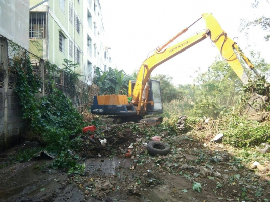 ขายรถแบคโฮ KOMATSU PC120-3 บูมอาร์มยาวพิเศษ ราคา 350000