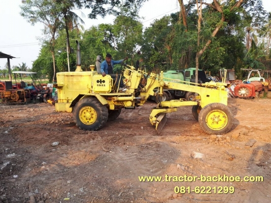 ขาย รถเกรดถนน KOMATSU รุ่น GD22AC1A เก่าญี่ปุ่น สี่ล้อขนาดเล็ก พร้อมใช้งาน ชม VDO ได้ครับ