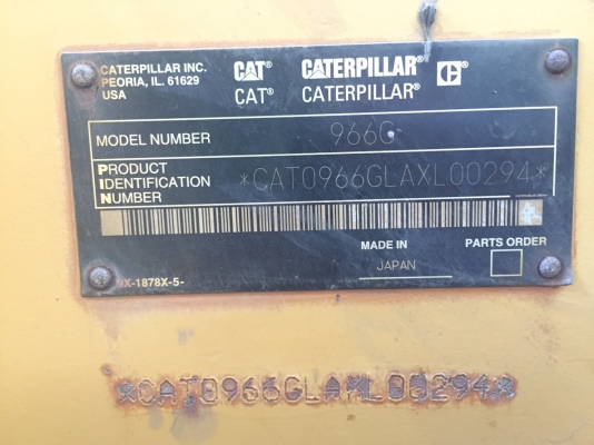ขายรถตัก Cat966G-2 ราคา 1,350,000บาทภาพพร้อมใช้งาน ติดต่อคุณอ๊อฟ พิจิตร 086-737-9991 ขายรถตัก Cat966G-2 ราคา 1,350,000บาทภาพพร้อมใช้งาน ติดต่อคุณอ๊อฟ พิจิตร 086-737-9991