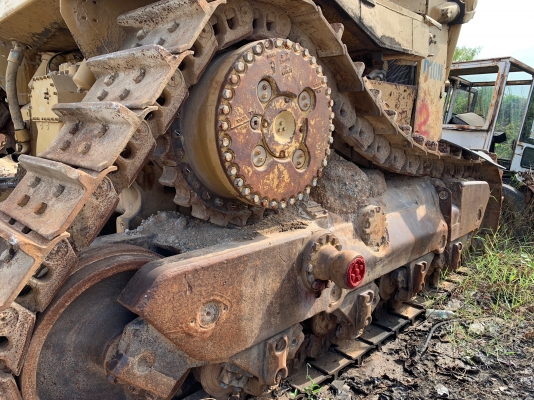 รถแทรคเตอร์ ยี่ห้อ CAT รุ่น D10N เครื่องสตาทติด ขับได้ แรงดี เครื่องดี ขายตามสภาพ