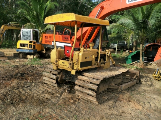 มี VDO ให้ชม.KOMATSU D20PL-3 ใบแทรคกว้าง 70 ซม.สไลด์ใบมีดได้ ราคา 99000