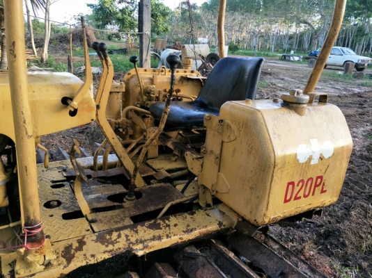 มี VDO ให้ชม.KOMATSU D20PL-3 ใบแทรคกว้าง 70 ซม.สไลด์ใบมีดได้ ราคา 99000