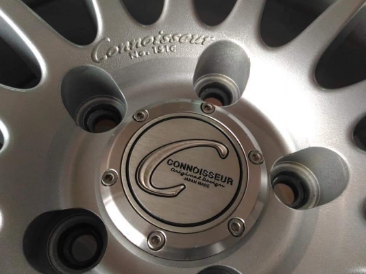 ล้อแท้ Yokohama Advan Connoisseur 151C ขอบ 17 ( 7 โลฝ่าๆ ) สภาพสวย เดิม ไม่มีซ่อม เบาๆ ทนๆ ขายถูกทั้งชุด 16500.- *** ใส่ฟรี รับเทิร์น รับบัตรเครดิตทุกธนาคาร ส่งทั่วไทย ล้อแท้ Yokohama Advan Connoisseur 151C ขอบ 17 ( 7 โลฝ่าๆ ) สภาพสวย เดิม ไม่มีซ่อม เบาๆ ทนๆ ขายถูกทั้งชุด 16500.- *** ใส่ฟรี รับเทิร์น รับบัตรเครดิตทุกธนาคาร ส่งทั่วไทย