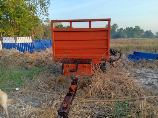 ขายด่วนเทลเลอร์พ่วงต่อแทรกเตอร์แบบดั้มได้