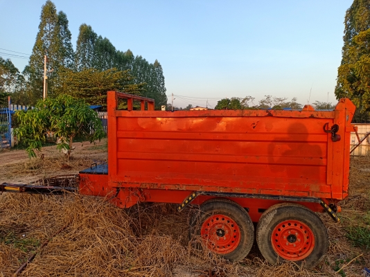 ขายด่วนเทลเลอร์พ่วงต่อแทรกเตอร์แบบดั้มได้