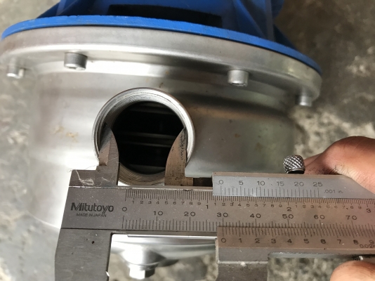 ขายปั๊มน้ำหอยโข่งหัวสแตนเลส 2ใบพัด Ebara 2HP. 380V Made in Italy สภาพสวย หมุนนิ่ม พร้อมใช้งาน