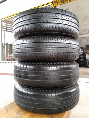 ล้อแม็กเก๋งนิสสัน ขอบ15 4รู100 พร้อมยาง ชุด 4ล้อ