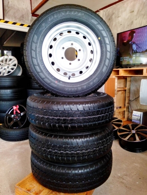 ล้อกระทะถอดป้ายแดงอีซูซุ ขอบ15 6รู139.7 พร้อมยาง