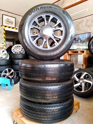 ล้อแม็กอีซูซุ เอ็กซีรี่ส์ ขอบ16 6รู139.7 พร้อมยาง