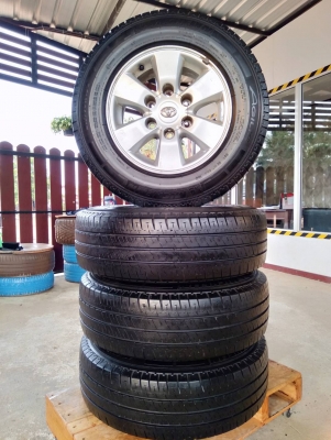 ล้อแม็กโตโยต้า ขอบ15 6รู139.7 พร้อมยาง