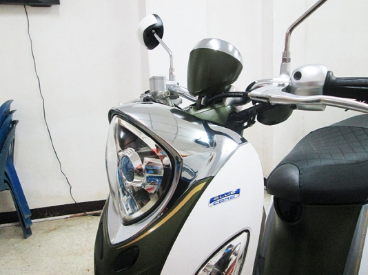 (โอนฟรี) ขาย Yamaha New Fino 125I ตัว TOP ล้อแม้ก ไมล์แท้ 4010 กม รถหัวฉีดประหยัดน้ำมัน
