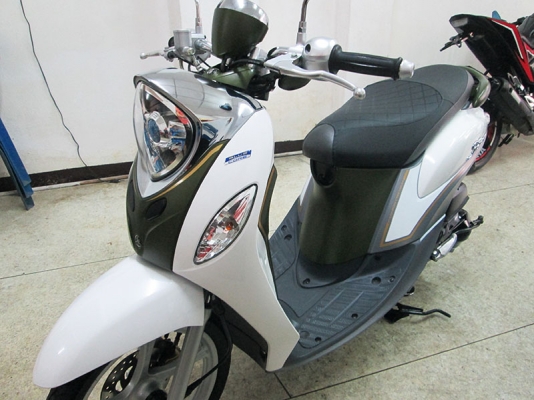(โอนฟรี) ขาย Yamaha New Fino 125I ตัว TOP ล้อแม้ก ไมล์แท้ 4010 กม รถหัวฉีดประหยัดน้ำมัน
