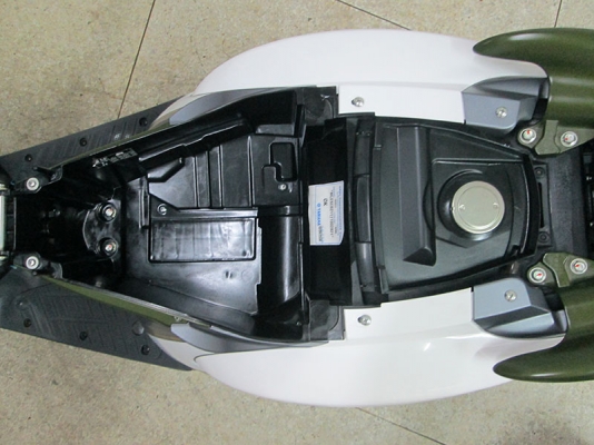 (โอนฟรี) ขาย Yamaha New Fino 125I ตัว TOP ล้อแม้ก ไมล์แท้ 4010 กม รถหัวฉีดประหยัดน้ำมัน