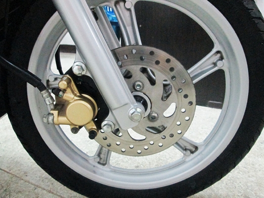 (โอนฟรี) ขาย Yamaha New Fino 125I ตัว TOP ล้อแม้ก ไมล์แท้ 4010 กม รถหัวฉีดประหยัดน้ำมัน