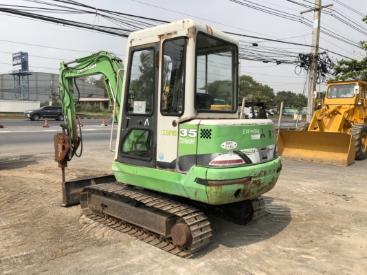 ขาย รถแม็คโคร MITSUBISHI MM35 พร้อมหัวกระแทก พร้อมใช้งาน นำเข้าเองจากประเทศญี่ปุ่น ติดต่อ 063-9316985 ID LINE : 0639316985 ครับ