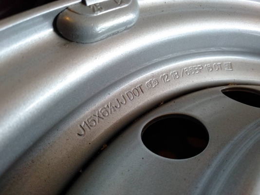 ล้อกระทะอีซูซุ ถอดป้ายแดง ขอบ15 6รู139.7 ชุด 4วง