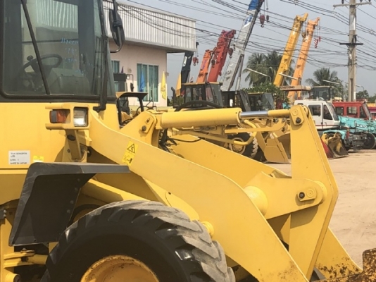 ขายรถตักล้อยาง KOMATSU WA100-3 นำเข้าเองจากญี่ปุ่น สภาพสวยพร้อมใช้