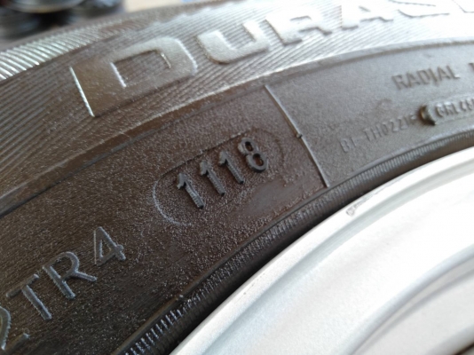 ล้อกระทะอีซูซุ ถอดป้ายแดง ขอบ15 6รู139.7 พร้อมยาง\%กู้ดเยียร์ สวยๆ ชุด 4ล้อ