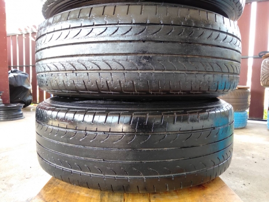 ล้อกระทะอีซูซุ ถอดป้ายแดง ขอบ15 6รู139.7 พร้อมยาง\%กู้ดเยียร์ สวยๆ ชุด 4ล้อ