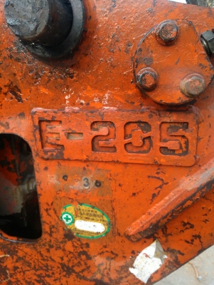 หัวกระแทก NPK E205 ของเก่านอกนำเข้า ยังไม่เคยใช้งานในไทย สภาพดี พร้อมใช้งาน มี VDO การทำงานให้ชม