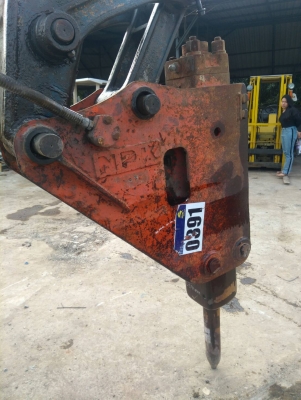 หัวกระแทก NPK E205 ของเก่านอกนำเข้า ยังไม่เคยใช้งานในไทย สภาพดี พร้อมใช้งาน มี VDO การทำงานให้ชม