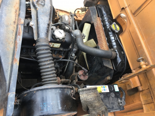 ขายครับ รถ ฟอคลิฟท์ KOMATSU ขนาด 1.5 ตัน เก่าญี่ปุ่น เครื่องยนต์ เบนซิน 4 P