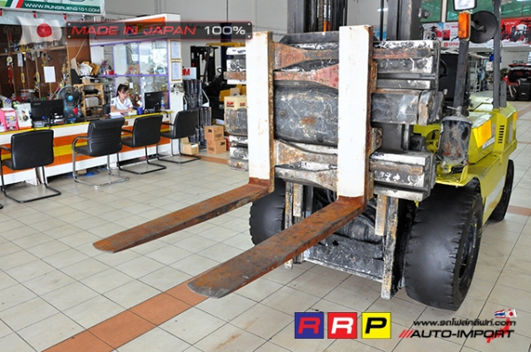 ขายรถโฟล์คลิฟท์มือสอง MITSUBISHI รุ่น FD40-F19A-51938 นำเข้าจากประเทศญี่ปุ่น 100\% ไม่เคยใช้งานในไทย