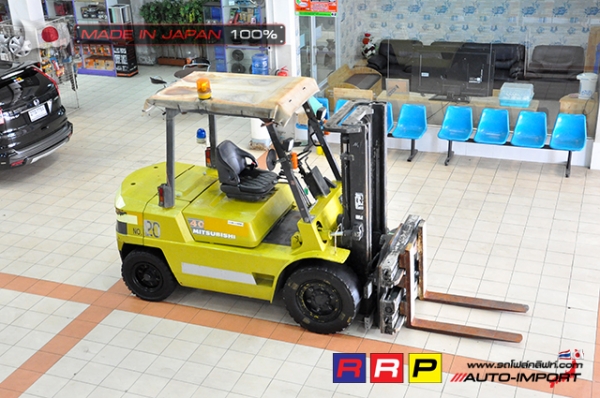 ขายรถโฟล์คลิฟท์มือสอง MITSUBISHI รุ่น FD40-F19A-51938 นำเข้าจากประเทศญี่ปุ่น 100\% ไม่เคยใช้งานในไทย