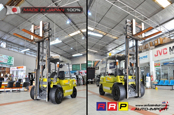 ขายรถโฟล์คลิฟท์มือสอง MITSUBISHI รุ่น FD40-F19A-51938 นำเข้าจากประเทศญี่ปุ่น 100\% ไม่เคยใช้งานในไทย