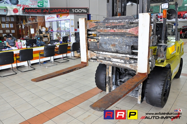 ขายรถโฟล์คลิฟท์มือสอง MITSUBISHI รุ่น FD40-F19A-51938 นำเข้าจากประเทศญี่ปุ่น 100\% ไม่เคยใช้งานในไทย