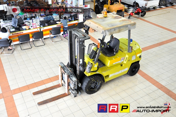 ขายรถโฟล์คลิฟท์มือสอง MITSUBISHI รุ่น FD40-F19A-51938 นำเข้าจากประเทศญี่ปุ่น 100\% ไม่เคยใช้งานในไทย