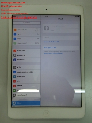 ลดราคา-Ipad mini 16 GB ใส่ซิมได้ สีขาว A1455 สภาพใหม่ ส่งฟรี ลดราคา-Ipad mini 16 GB ใส่ซิมได้ สีขาว A1455 สภาพใหม่ ส่งฟรี