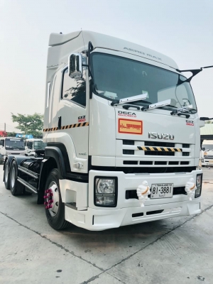 Isuzu 360 แรง ปี 56 สิบล้อหัวลาก ไมล์ 182,xxx รถสวยเดิม เครื่องเกียร์เดิมดี ยางเต็ม ภายในสวย ทะเบียน