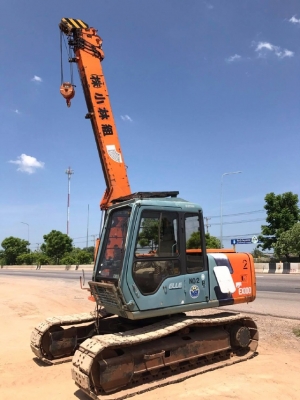 ขายรถเครน HITACHI EX100-3M (เครน 3 ตัน บูมยาว 18 เมตร) นำเข้าเองจากญี่ปุ่น สภาพสวยพร้อมใช้ มีVDOการทำงานครับ