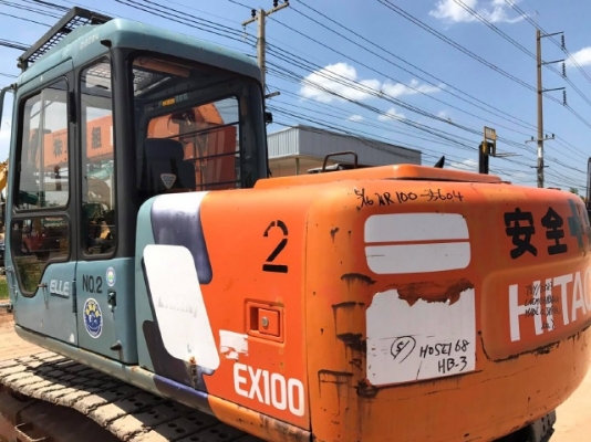 ขายรถเครน HITACHI EX100-3M (เครน 3 ตัน บูมยาว 18 เมตร) นำเข้าเองจากญี่ปุ่น สภาพสวยพร้อมใช้ มีVDOการทำงานครับ